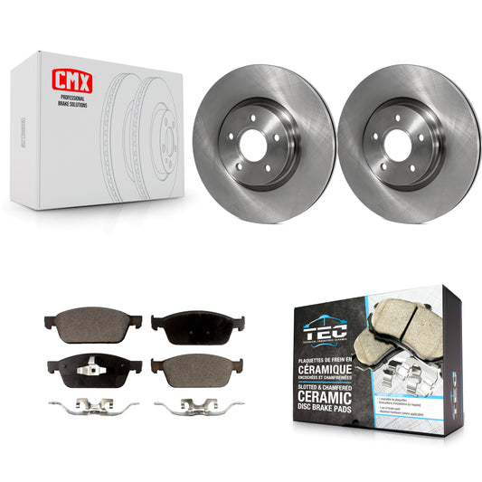 [Avant] Kit de Disque et plaquette (céramique) de frein pour Ford Focus ST K8T-100532