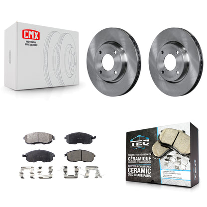 [Avant] Kit de Disque et plaquette (céramique) de frein pour Nissan Sentra Versa Cube K8T-100535