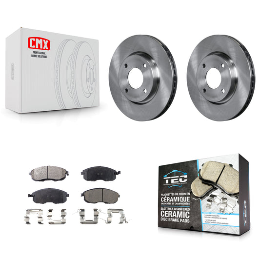 [Avant] Kit de Disque et plaquette (céramique) de frein pour Nissan Sentra Versa Cube K8T-100535