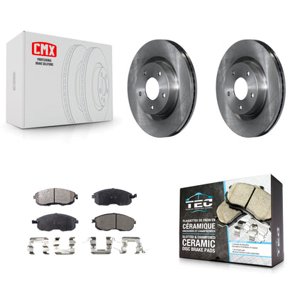 [Avant] Kit de Disque et plaquette (céramique) de frein pour Nissan Altima K8T-100536