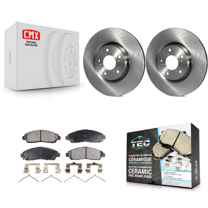 [Avant] Kit de Disque et plaquette (céramique) de frein pour Honda Pilot Acura MDX RLX ZDX K8T-100539