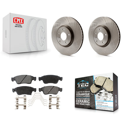 [Avant] Kit de Disque et plaquette (céramique) de frein pour INFINITI G37 G35 Q60 K8T-100541