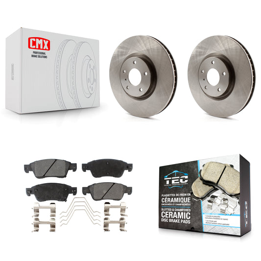 [Avant] Kit de Disque et plaquette (céramique) de frein pour INFINITI G37 G35 Q60 K8T-100541