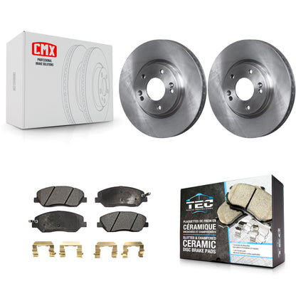 [Avant] Kit de Disque et plaquette (céramique) de frein pour 2007-2009 Hyundai Santa Fe K8T-100549