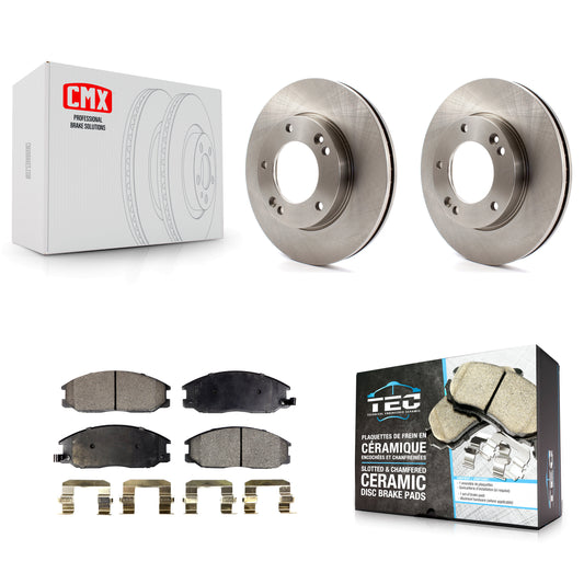 [Avant] Kit de Disque et plaquette (céramique) de frein pour 2007-2009 Kia Sorento K8T-100551