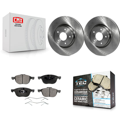 [Avant] Kit de Disque et plaquette (céramique) de frein pour Ford Escape Volvo C-Max S40 C70 C30 V50 K8T-100552