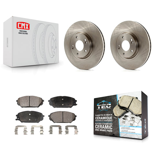 [Avant] Kit de Disque et plaquette (céramique) de frein pour 2007-2012 Hyundai Veracruz K8T-100559