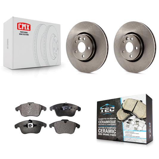 [Avant] Kit de Disque et plaquette (céramique) de frein pour 2008-2015 Land Rover LR2 K8T-100565