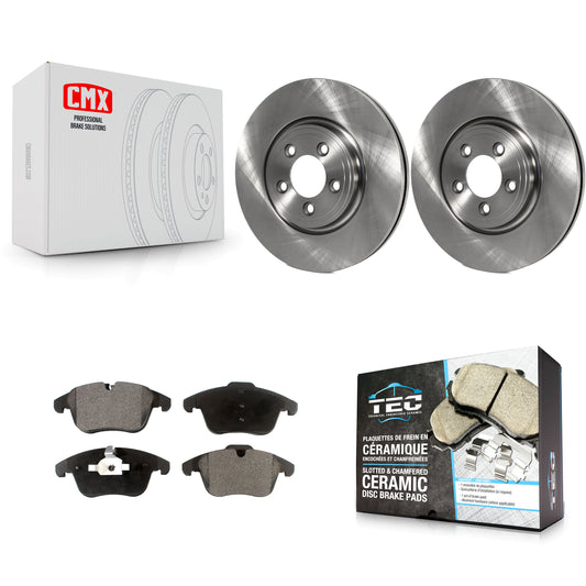 [Avant] Kit de Disque et plaquette (céramique) de frein pour Jaguar XF S-Type XK XJ8 Vanden Plas K8T-100566