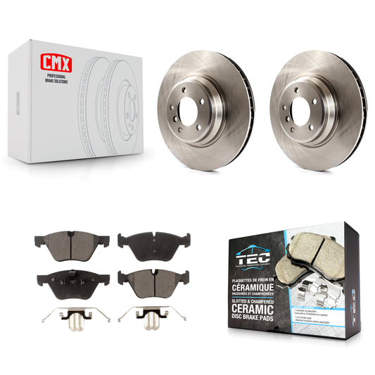 [Avant] Kit de Disque et plaquette (céramique) de frein pour 2007 BMW 335xi K8T-100568