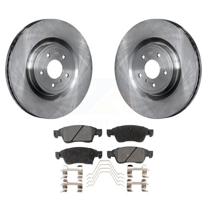 [Avant] Kit de Disque et plaquette (céramique) de frein pour 2014 INFINITI Q60 Sport sans Package K8T-100576 par Transit Auto