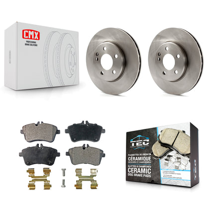 [Avant] Kit de Disque et plaquette (céramique) de frein pour 2006-2011 Mercedes-Benz B200 K8T-100579