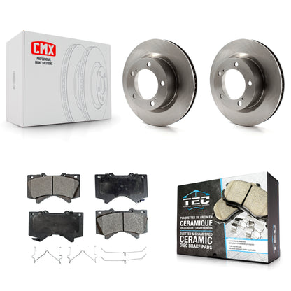 [Avant] Kit de Disque et plaquette (céramique) de frein pour Toyota Land Cruiser Lexus LX570 K8T-100582