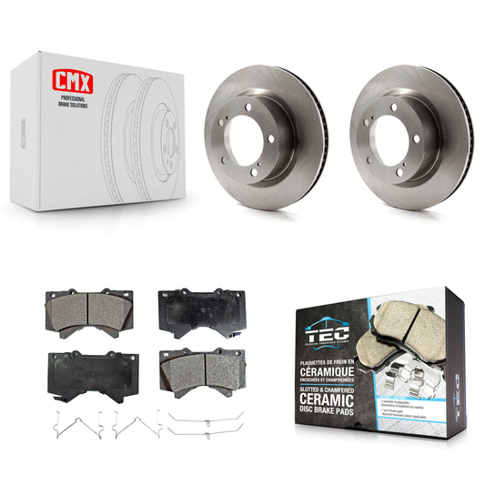 [Avant] Kit de Disque et plaquette (céramique) de frein pour Toyota Land Cruiser Lexus LX570 K8T-100582