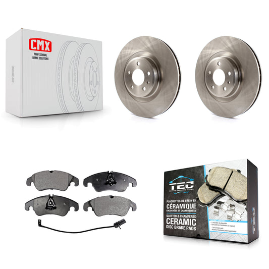 [Avant] Kit de Disque et plaquette (céramique) de frein pour Audi Q5 A6 Quattro S5 S4 A7 A5 A4 K8T-100583