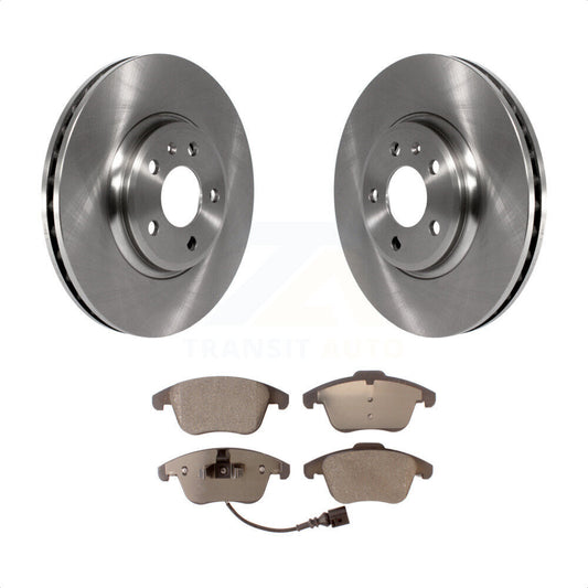 [Avant] Kit de Disque et plaquette (céramique) de frein pour 2010 Audi A5 Quattro avec 314mm Diameter Rotor K8T-100586 par Transit Auto