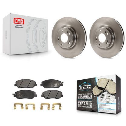 [Avant] Kit de Disque et plaquette (céramique) de frein pour 2009-2011 Hyundai Genesis 3.8L K8T-100590