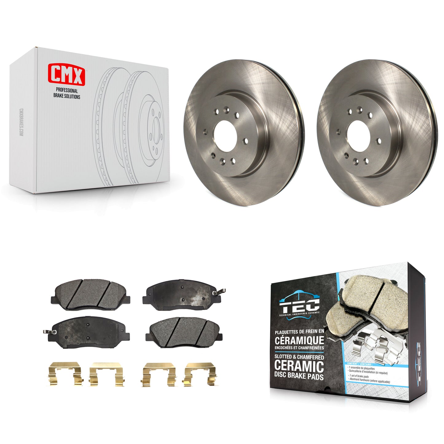 [Avant] Kit de Disque et plaquette (céramique) de frein pour 2009-2011 Kia Borrego K8T-100596