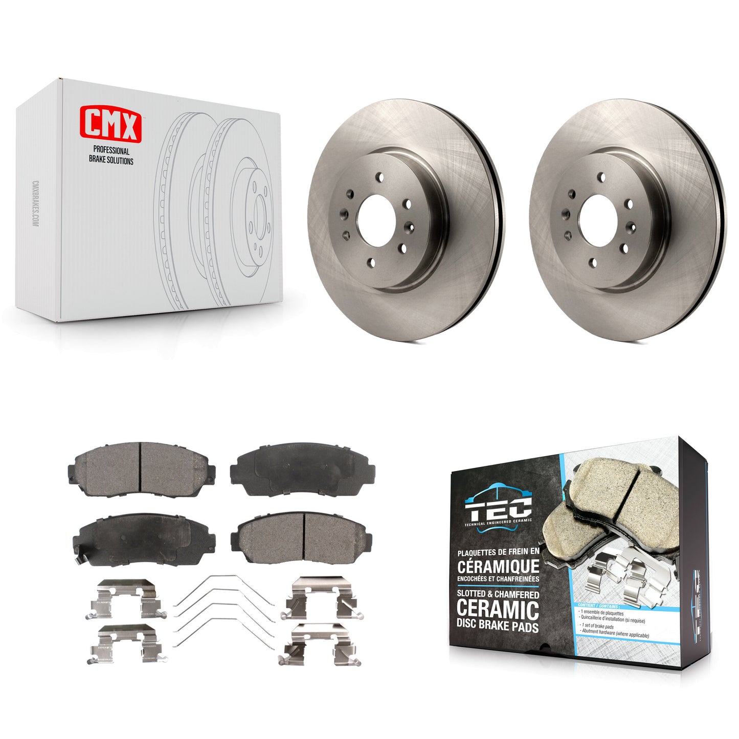 [Avant] Kit de Disque et plaquette (céramique) de frein pour 2011-2014 Honda Odyssey K8T-100597
