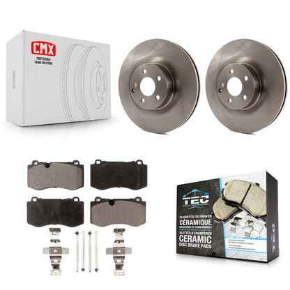 [Avant] Kit de Disque et plaquette (céramique) de frein pour Mercedes-Benz S550 SL550 CL550 S600 S400 S350 CL600 S450 K8T-100599