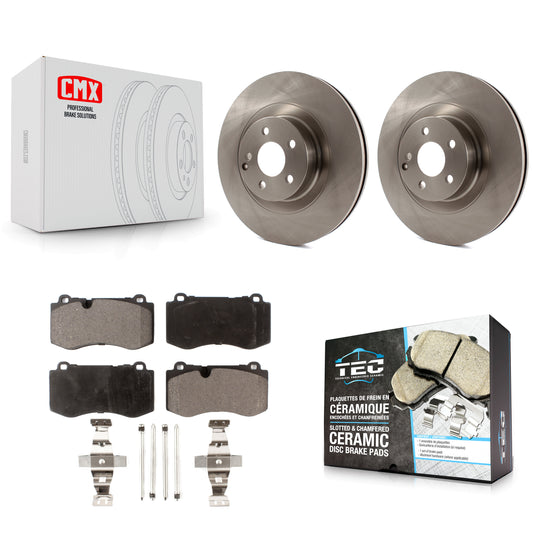 [Avant] Kit de Disque et plaquette (céramique) de frein pour Mercedes-Benz S550 SL550 CL550 S600 S400 S350 CL600 S450 K8T-100599