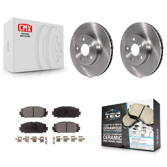 [Avant] Kit de Disque et plaquette (céramique) de frein pour Toyota Prius Lexus CT200h Plug-In K8T-100600