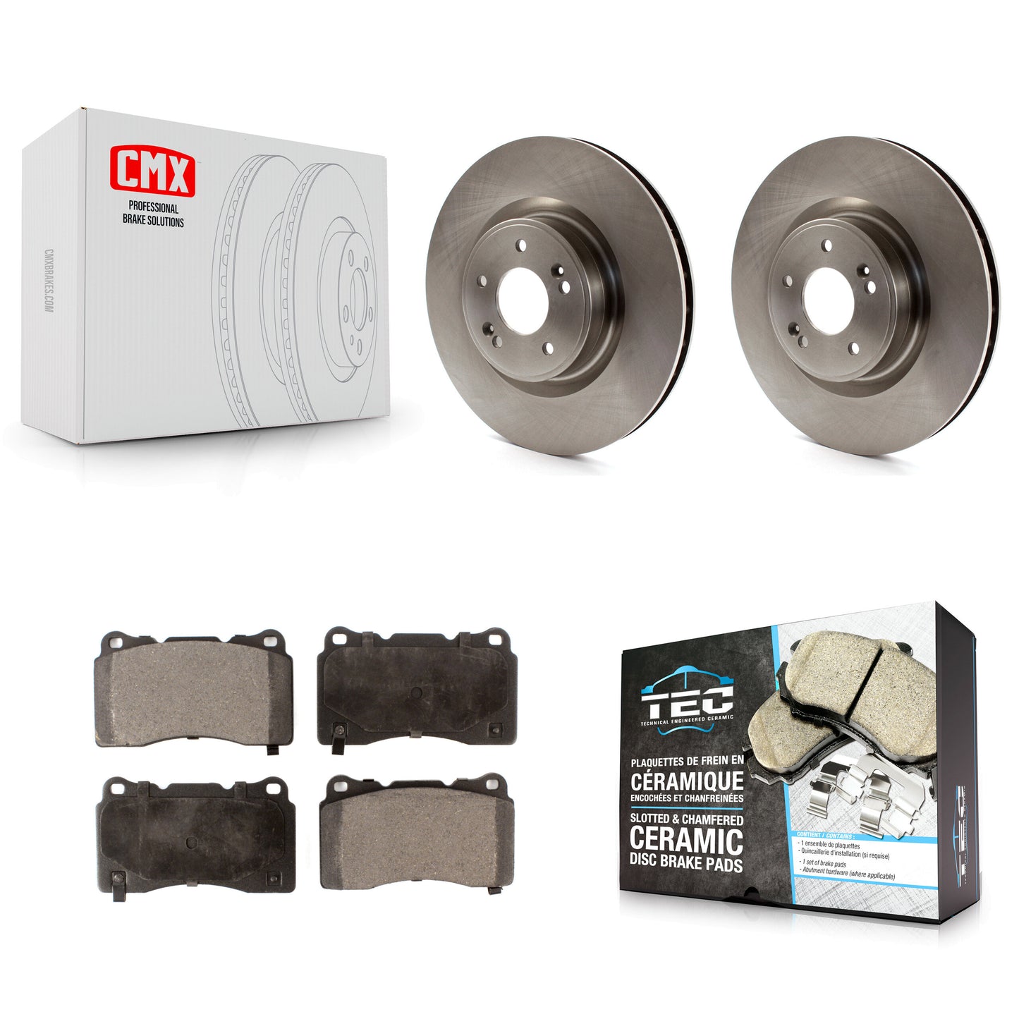 [Avant] Kit de Disque et plaquette (céramique) de frein pour Hyundai Genesis Coupe K8T-100605