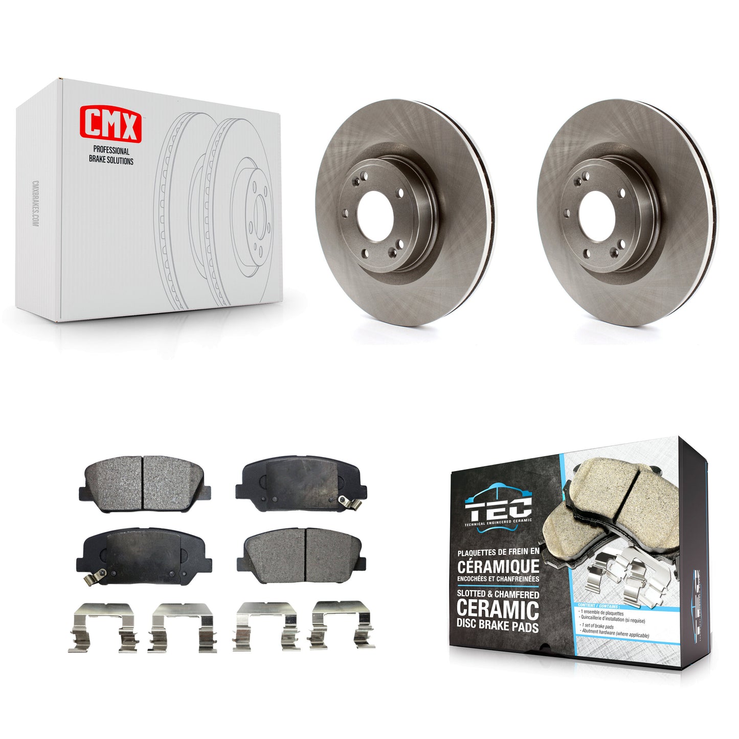 [Avant] Kit de Disque et plaquette (céramique) de frein pour Hyundai Genesis Coupe K8T-100606