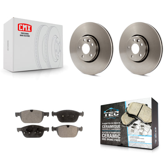 [Avant] Kit de Disque et plaquette (céramique) de frein pour 2010-2015 Volvo XC60 K8T-100607