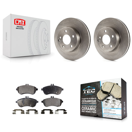 [Avant] Kit de Disque et plaquette (céramique) de frein pour Mercedes-Benz C300 C250 C230 K8T-100610