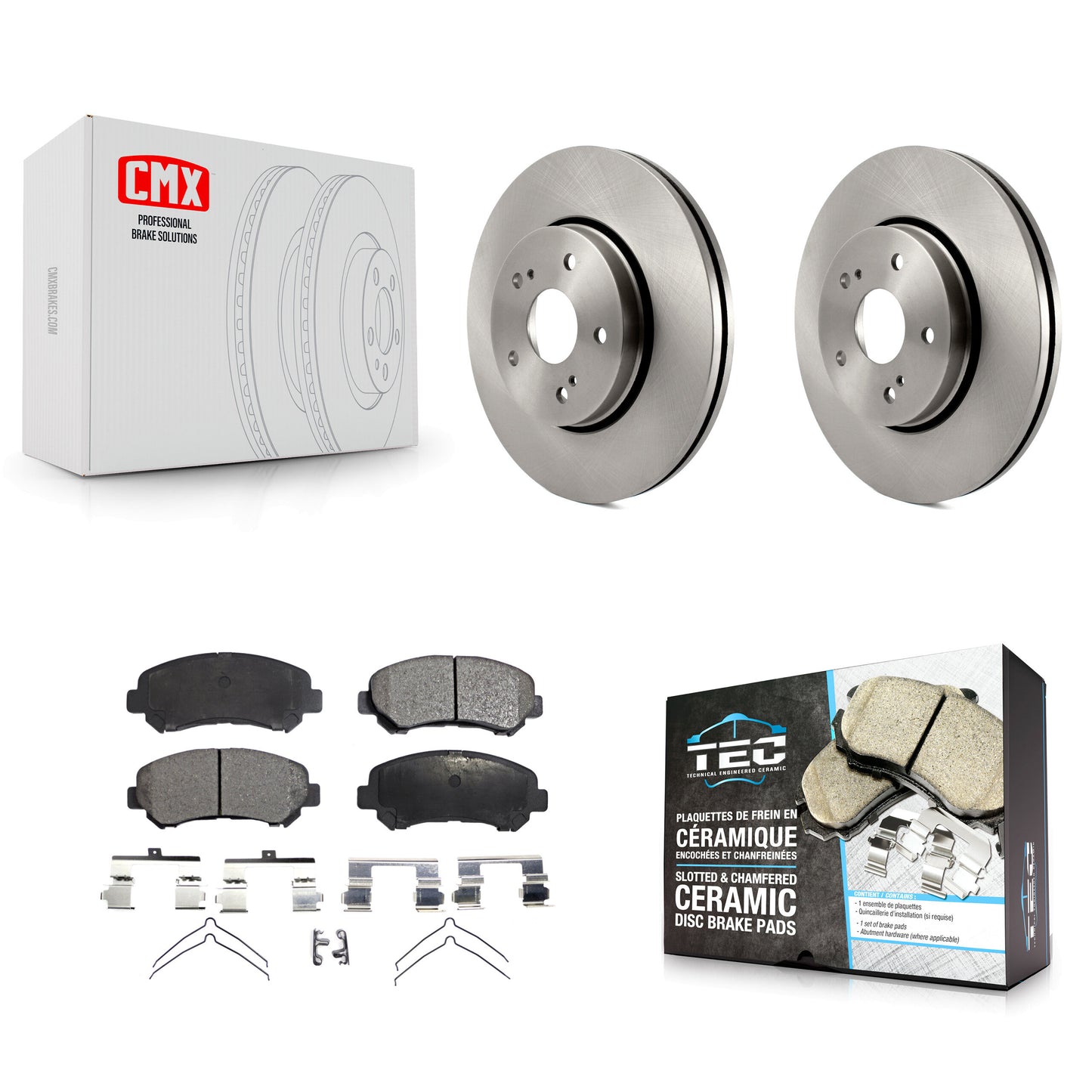 [Avant] Kit de Disque et plaquette (céramique) de frein pour 2010-2013 Suzuki Kizashi K8T-100614