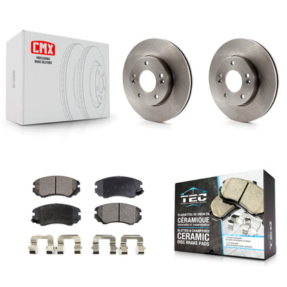 [Avant] Kit de Disque et plaquette (céramique) de frein pour 2010-2011 Kia Soul 1.6L K8T-100616