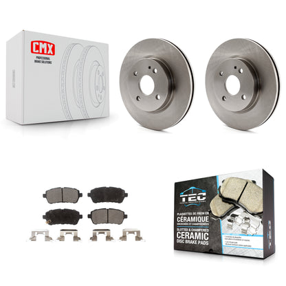 [Avant] Kit de Disque et plaquette (céramique) de frein pour 2011-2014 Mazda 2 K8T-100617