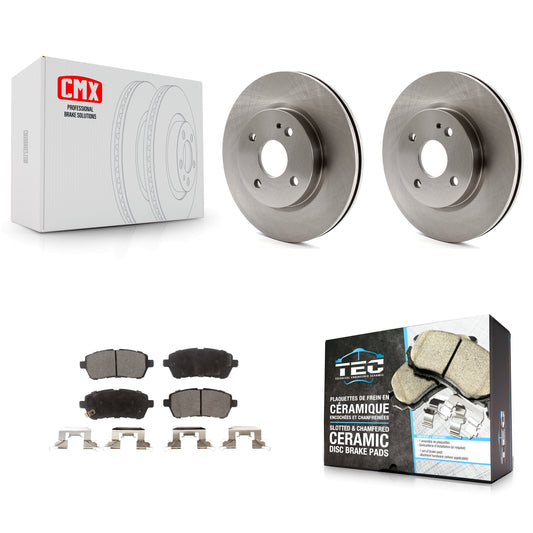 [Avant] Kit de Disque et plaquette (céramique) de frein pour 2011-2014 Mazda 2 K8T-100617