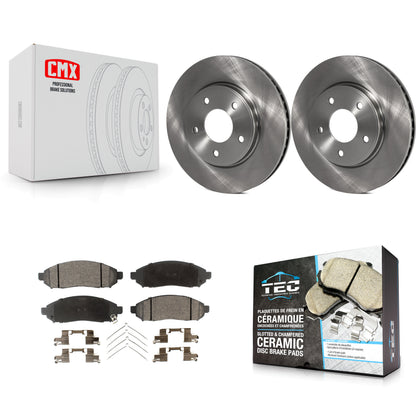 [Avant] Kit de Disque et plaquette (céramique) de frein pour Nissan NV200 LEAF Chevrolet City Express K8T-100619