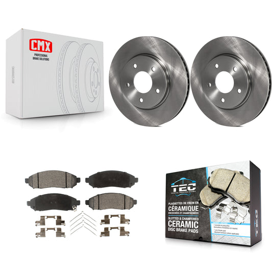 [Avant] Kit de Disque et plaquette (céramique) de frein pour Nissan NV200 LEAF Chevrolet City Express K8T-100619
