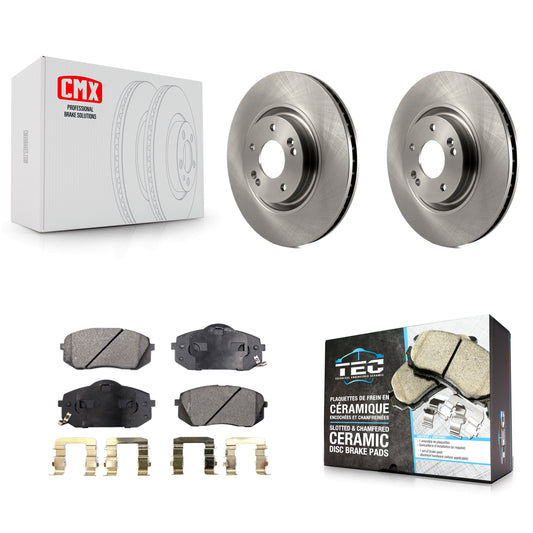 [Avant] Kit de Disque et plaquette (céramique) de frein pour Hyundai Tucson Sonata Kia Cadenza K8T-100624