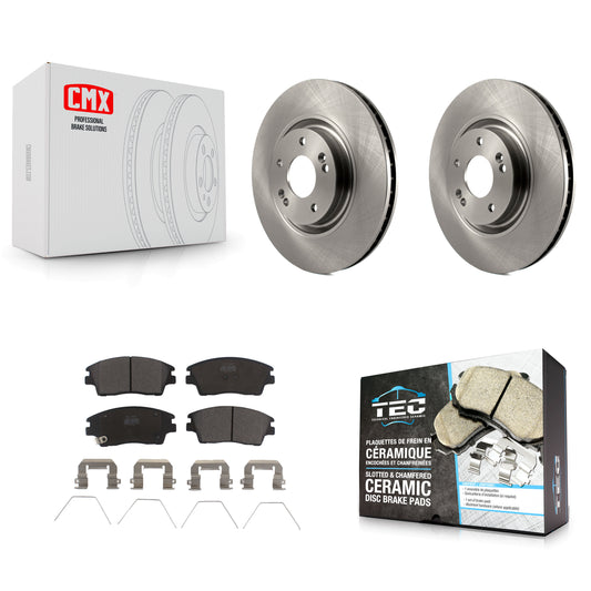 [Avant] Kit de Disque et plaquette (céramique) de frein pour 2017-2021 Kia Sportage Turbocharged K8T-100627
