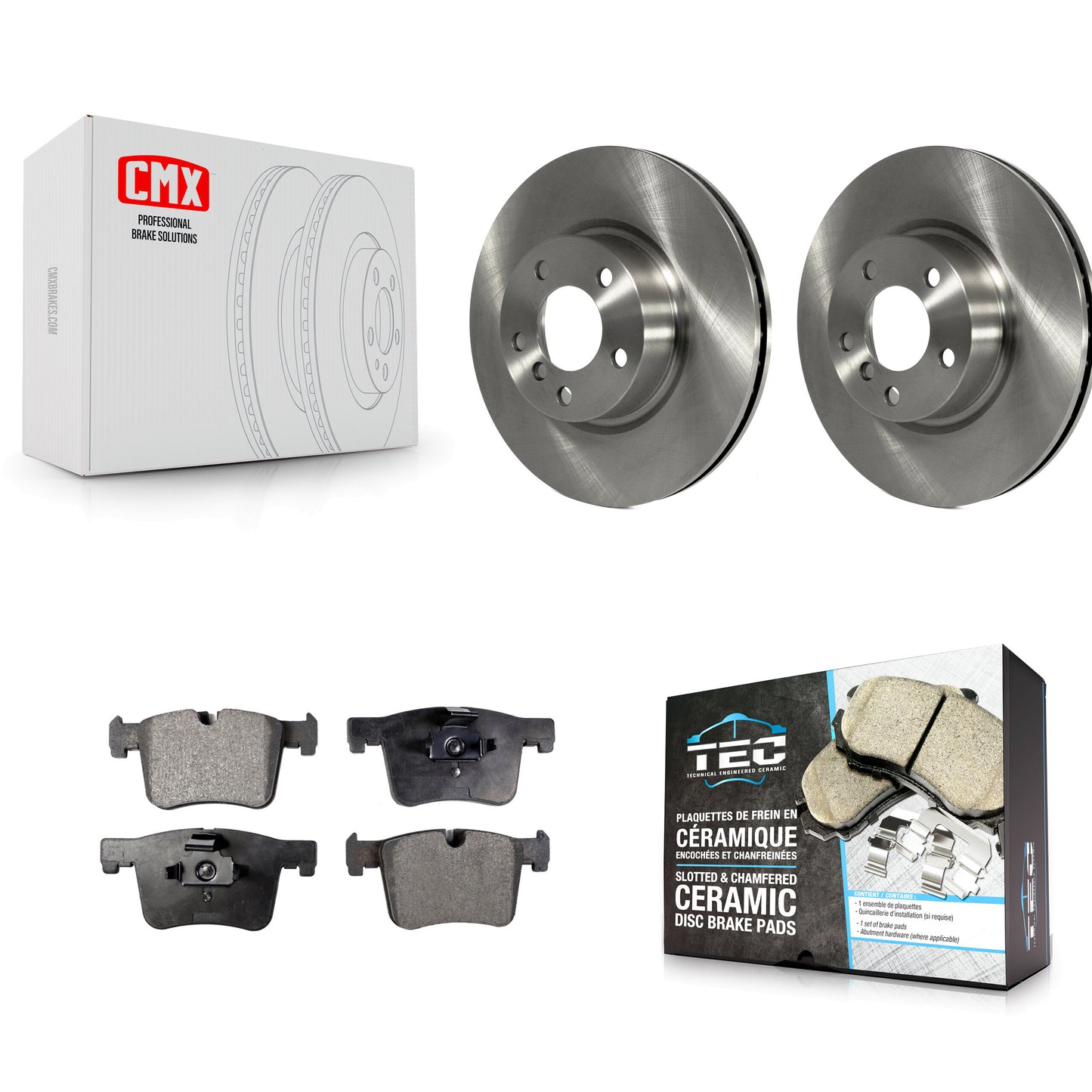 [Avant] Kit de Disque et plaquette (céramique) de frein pour BMW X3 X4 K8T-100629