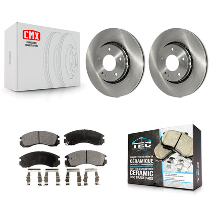 [Avant] Kit de Disque et plaquette (céramique) de frein pour Mitsubishi Lancer K8T-100633