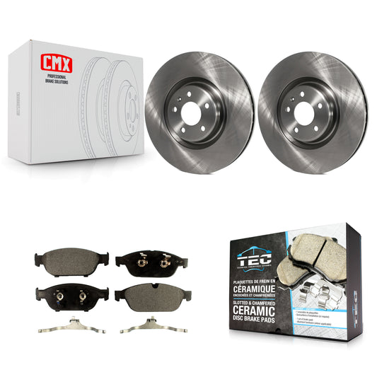 [Avant] Kit de Disque et plaquette (céramique) de frein pour Audi A6 Quattro A7 K8T-100635
