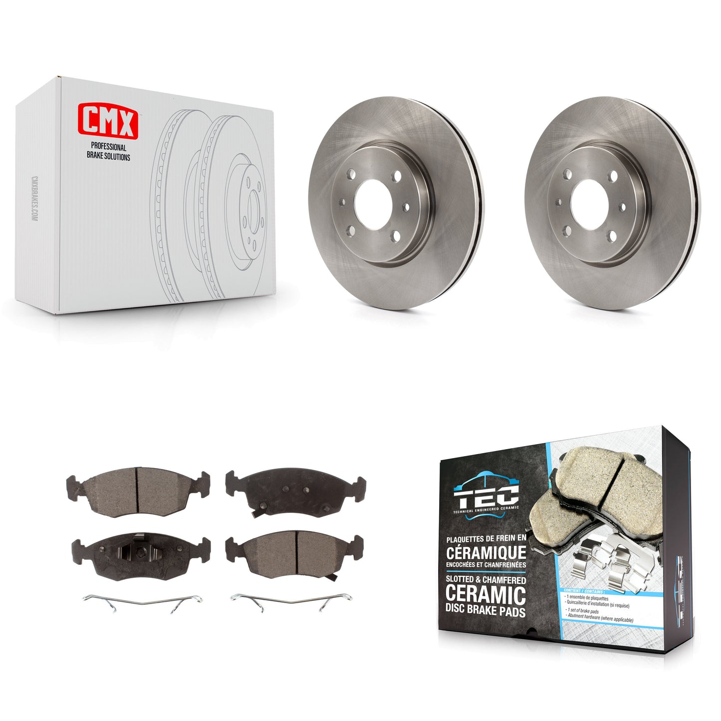 [Avant] Kit de Disque et plaquette (céramique) de frein pour Fiat 500 K8T-100638