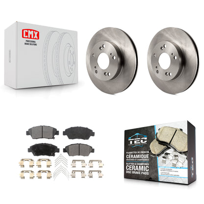 [Avant] Kit de Disque et plaquette (céramique) de frein pour Honda Civic Acura ILX K8T-100642