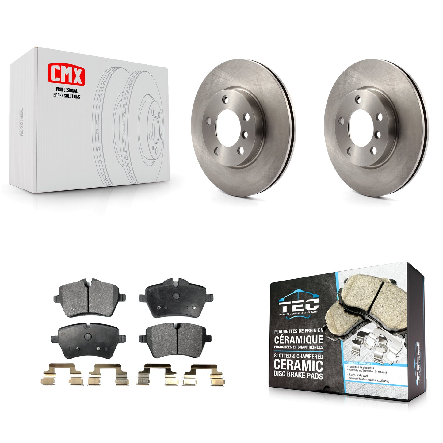 [Avant] Kit de Disque et plaquette (céramique) de frein pour Mini Cooper Countryman Paceman K8T-100644
