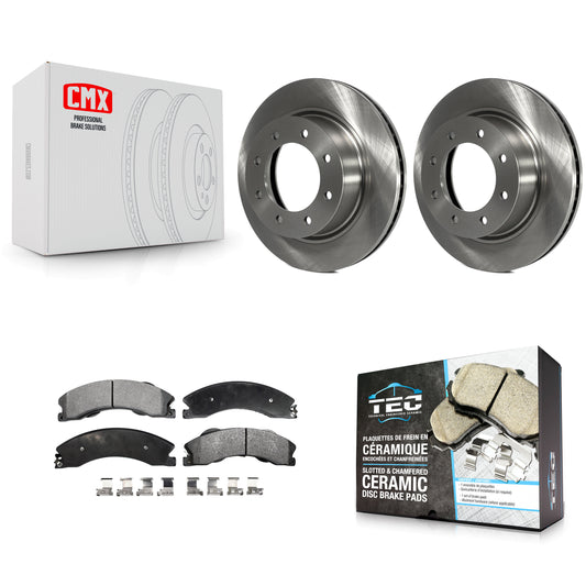 [Avant] Kit de Disque et plaquette (céramique) de frein pour 2012-2021 Nissan NV2500 NV3500 NV1500 K8T-100646