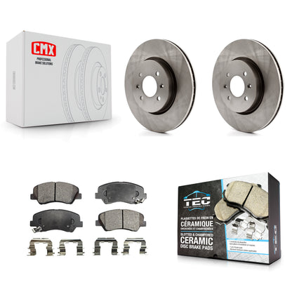 [Avant] Kit de Disque et plaquette (céramique) de frein pour Kia Rio K8T-100648