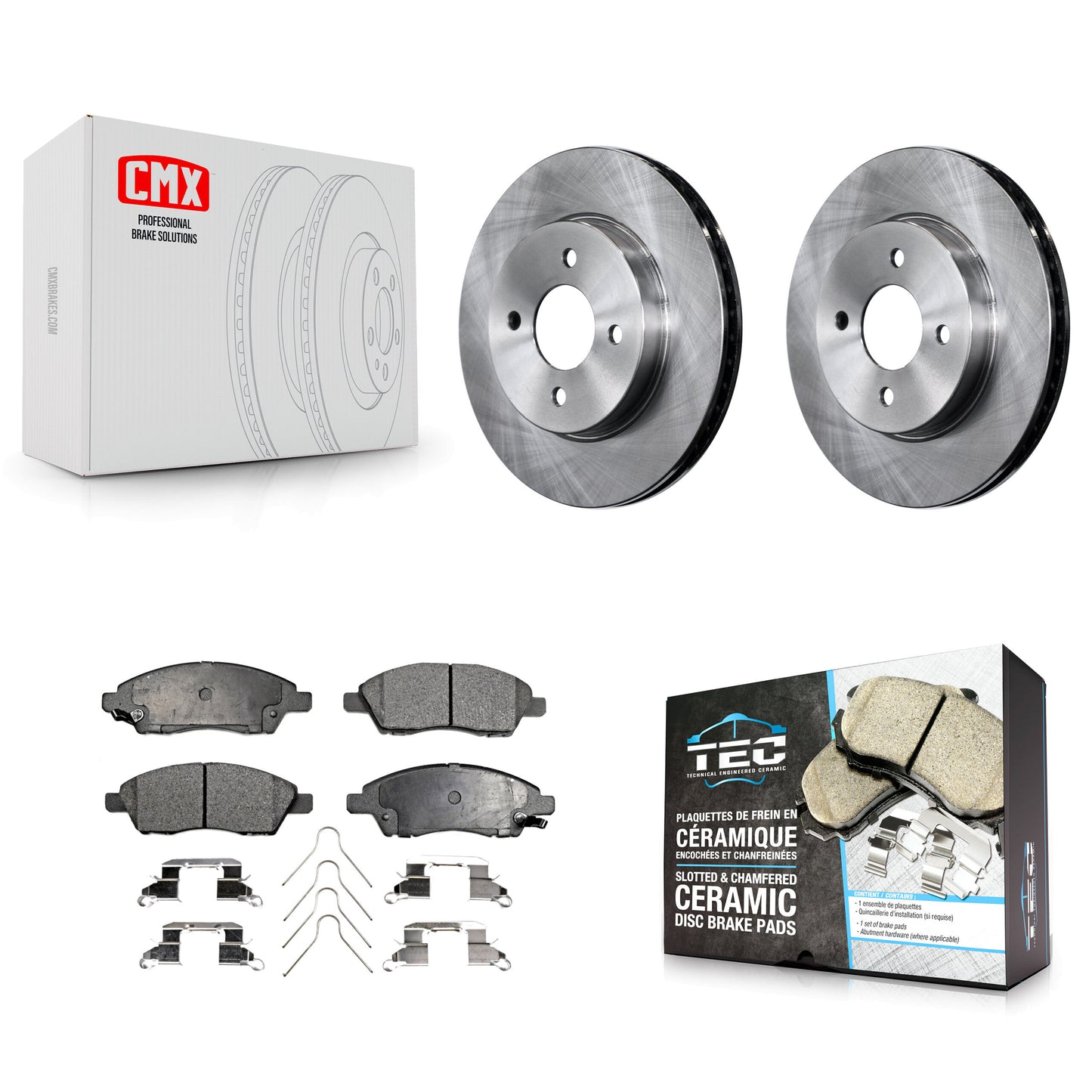[Avant] Kit de Disque et plaquette (céramique) de frein pour Nissan Versa Note Micra K8T-100649