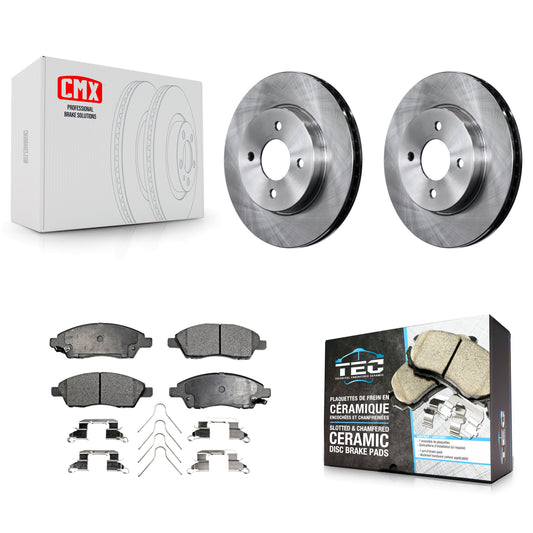 [Avant] Kit de Disque et plaquette (céramique) de frein pour Nissan Versa Note Micra K8T-100649