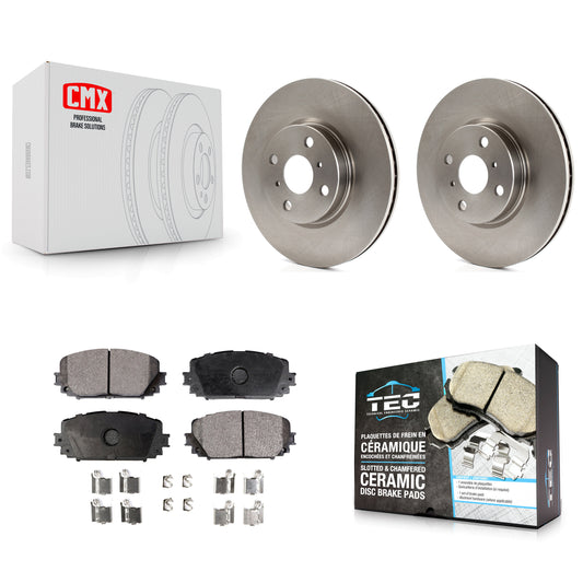 [Avant] Kit de Disque et plaquette (céramique) de frein pour Toyota Yaris K8T-100650