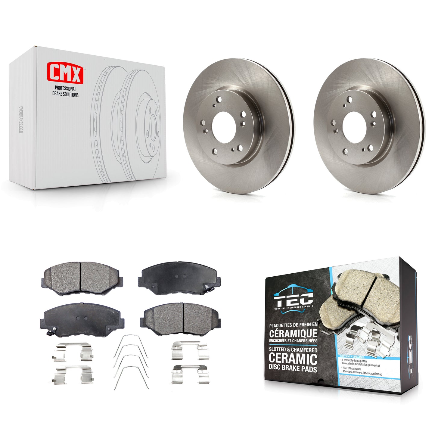 [Avant] Kit de Disque et plaquette (céramique) de frein pour 2013 Acura ILX 2.0L K8T-100653